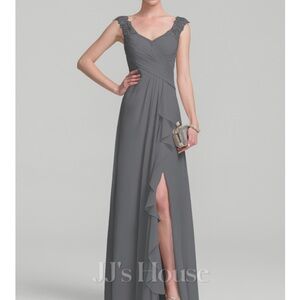 JJs House Charcoal Maxi Dress